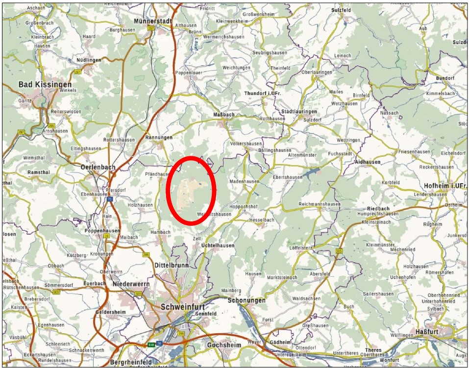 Bauland Übersicht Üchtelhausen